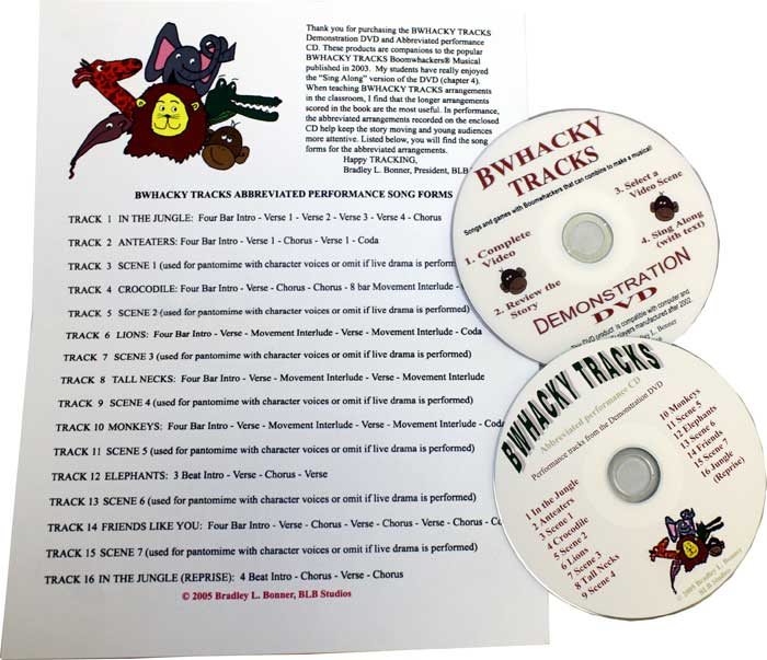 Bwhacky Tracks w/CD