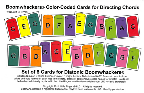 Boomwhacker Chord Cards