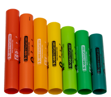 Load image into Gallery viewer, Boomwhackers® 7-Note Treble Extension Set (BWEG)